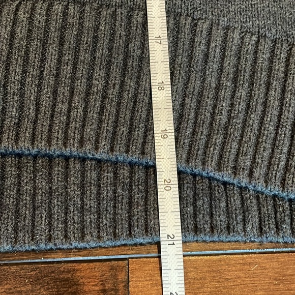 Quince Sweater Womens S Gray Boxy Oversized Preppy Academia Slightly cropped - Picture 6 of 12